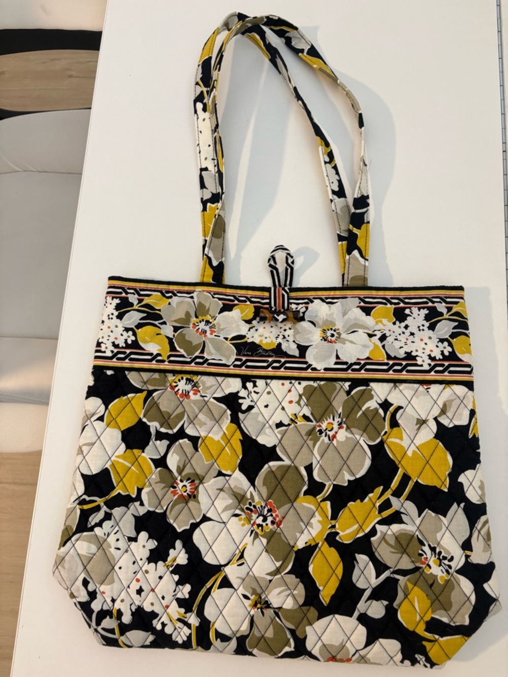 Vera Bradley Dogwood Retired Pattern Tote Bag